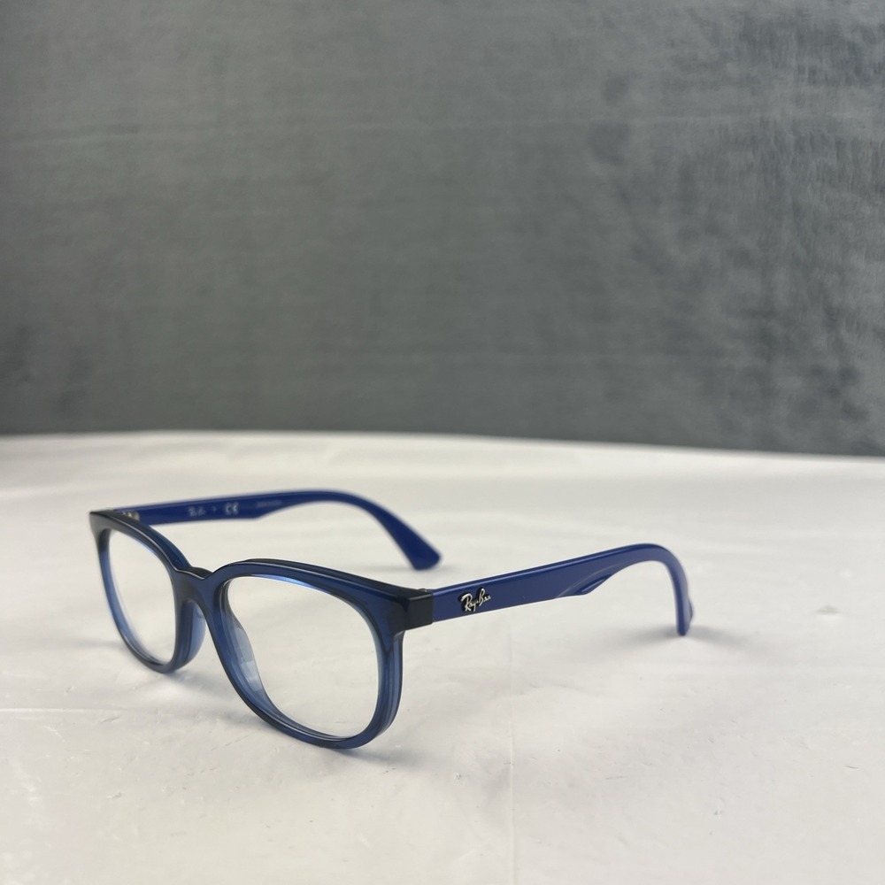 RAY-BAN JR RB1584 3686 Navy Blue Crystal Eyeglasses Frame 48-16-125 EUC!